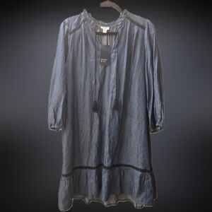 Crown and Ivy Dress Size XL Blue